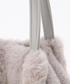 ANY SIS 【2WAY】フェイクファーリボン バッグ