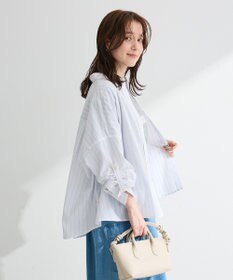 Green Parks 綿麻混シャツ