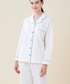 une nana cool 【綿100％】やわらかバズインレーパジャマ MADE WITH LIBERTY FABRIC