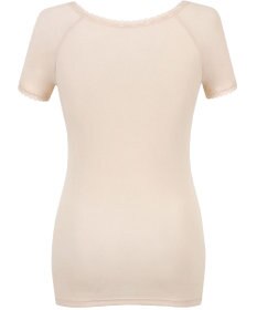 Wing インナー　【綿100％ シャリ感タイプ】　身生地部綿100％　ひんやりタッチ　３分袖　ウイング／ワコール　EL6361