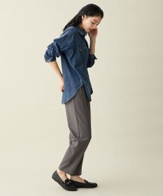 ANY 【6サイズ展開/ウエストゴム】イージーテーパードパンツ