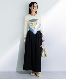 Green Parks リングＳＥＴタッセル柄スカーフ