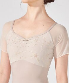 Chacott ハーフスリーブレオタード