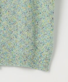 自由区 S 【上品・華やか・アンサンブル可】ドライツイーディー ニットジャケット風 カーディガン
