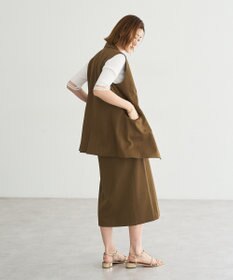 YECCA VECCA ドライタッチ金釦テーラードジレ