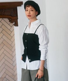 23区 【CLASSY.2月号掲載/洗える】CANCLINI ベーシック シャツ