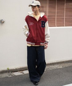 WEGO 【SMLサイズ展開】エクストラバギーデニムパンツ