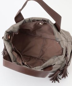 LA BAGAGERIE グリッドキルティングトート