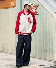 WEGO 【SMLサイズ展開】エクストラバギーデニムパンツ