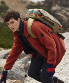 JOSEPH ABBOUD MOUNTAIN 【UNISEX】サスティナブル ボアブルゾン