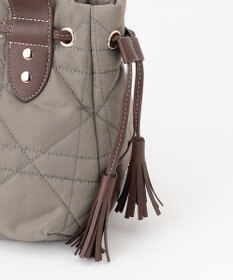 LA BAGAGERIE グリッドキルティングトート