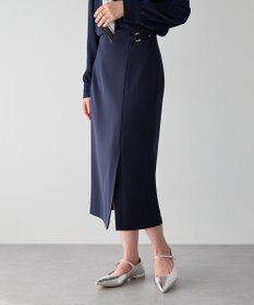 YECCA VECCA サイドベルトナロースカート