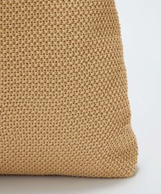 TOPKAPI 【Breath TOPKAPI】レザーコンビ 雑材風 シンプル ショルダーバッグ チャーム付き