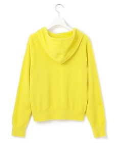 23区 L 【見上愛さん着用/洗える】ピュアカシミヤ ジップアップ ニット パーカー