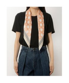 UNBILLION カシュネ cache nez / ドット柄スカーフ