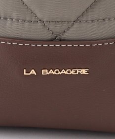 LA BAGAGERIE グリッドキルティングトート
