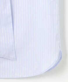 J.PRESS LADIES L 【洗える】RITZ ドビーストライプ ボウタイ ブラウス
