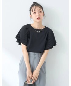 earth music&ecology プリーツフレアプルオーバー