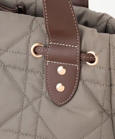 LA BAGAGERIE グリッドキルティングトート