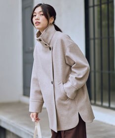 ANY L スタンドコクーンコート