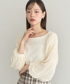 earth music&ecology マジョリカプリーツプルオーバー