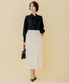 自由区 L 【セット可】ラミーブッチャー ストレートシルエットスカート