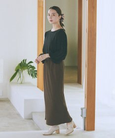 earth music&ecology マジョリカプリーツプルオーバー