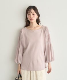 earth music&ecology マジョリカプリーツプルオーバー