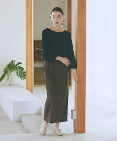 earth music&ecology マジョリカプリーツプルオーバー