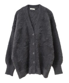 earth music&ecology ロングシャギーカーディガン