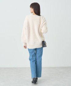 earth music&ecology ロングシャギーカーディガン