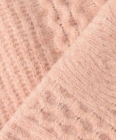 ANY SIS S 【低身長企画】ケーブルコンパクト ニット