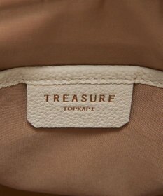 TOPKAPI 【TREASURE TOPKAPI】ソフトシュリンク テープハンドル ショルダー付きミニ トート バッグ