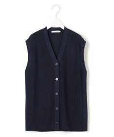 ICB 【洗える】 リネンブレンドシャイン ベスト