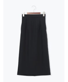 Te chichi 【雑誌掲載アイテム】ダブルクロスイージーナロースカート