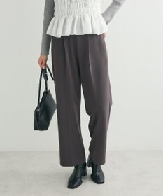 Green Parks ・Ｐｅｔｉｔ　Ｆｌｅｕｒ　タックテーパードパンツ