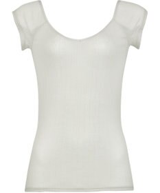 WACOAL インナー 薄くて軽い 綿混リブ素材 抗菌防臭 吸汗速乾性 通気性 夏 半袖 レディース CLC792 /ワコール