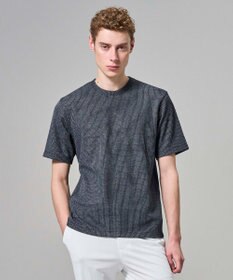 JOSEPH HOMME 【新色追加】メランジクロスジャージー　クルーネックカットソー