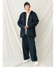 CRAFT STANDARD BOUTIQUE 【２ｗａｙ】デニムサロペットパンツ