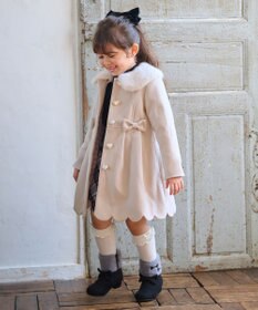 ANY KIDS ウールライクコート