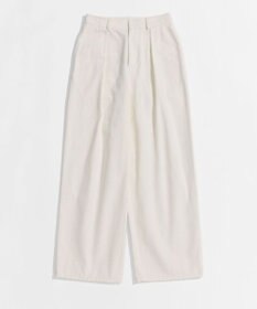 LENO ONE  FOWARD PLEATS CHINO TROUSERS ワンタックチノパンツ