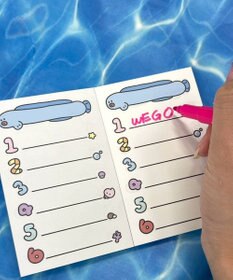 WEGO 海フレンズメモ