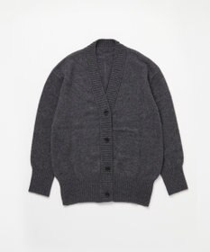 TOQUE 〈大草直子さんアドバイザー〉ベビーアルパカ×ウール縮絨ニットカーディガン
