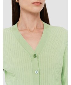 JOSEPH 【洗える】ファインリブメリノ　カーディガン