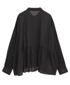 CRAFT STANDARD BOUTIQUE ペプラム長袖ブラウス