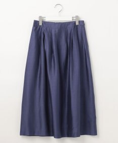J.PRESS LADIES 【洗える】シアーソフトカールマイヤー タック スカート