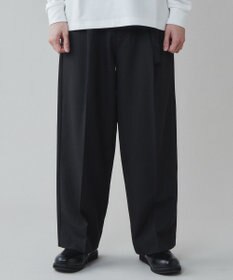 WEGO トロミ　ベルト付きワイドスラックス