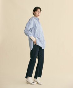 #Newans 【洗濯機可】ロールアップカフスシャツ