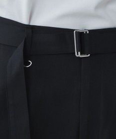 WEGO トロミ　ベルト付きワイドスラックス