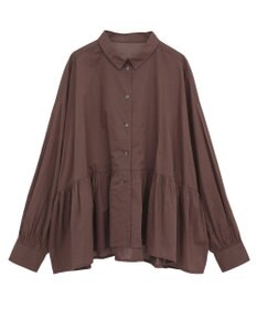 CRAFT STANDARD BOUTIQUE ペプラム長袖ブラウス